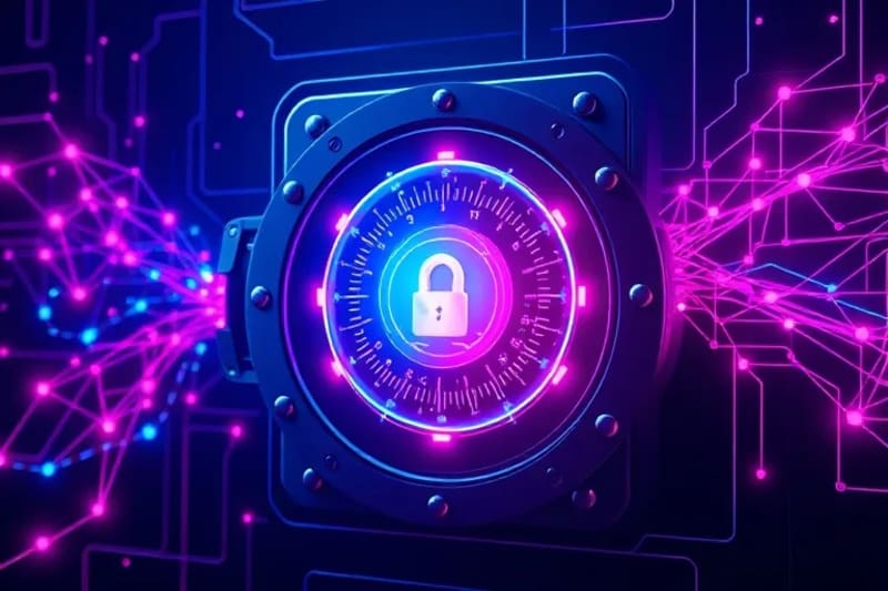 Representación abstracta de una red blockchain segura para inversiones futuras