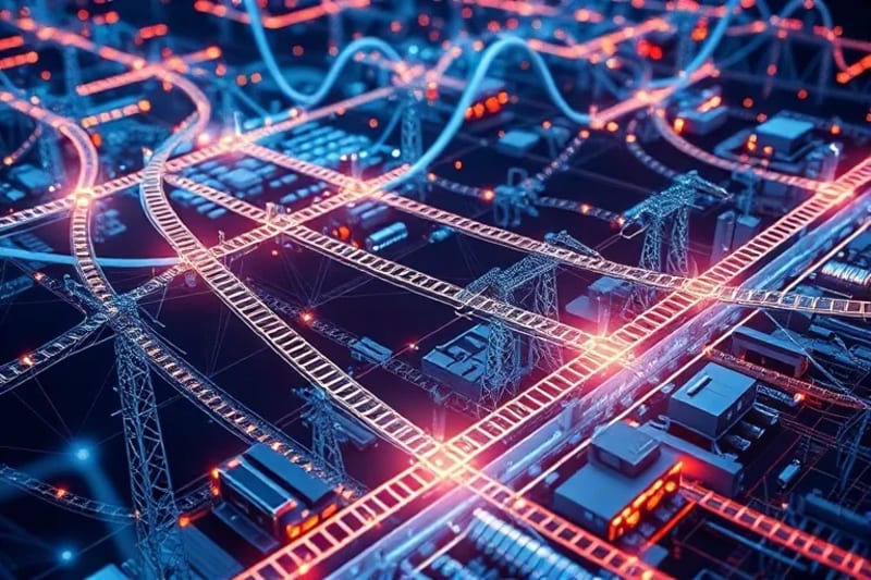 Interconnected critical infrastructure protected by cryptographic shield