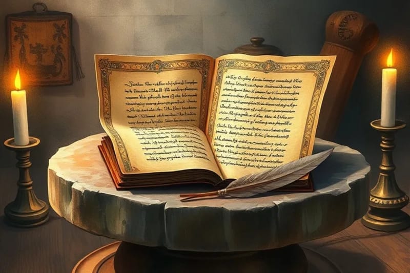 Códices ancestrales y textos sagrados