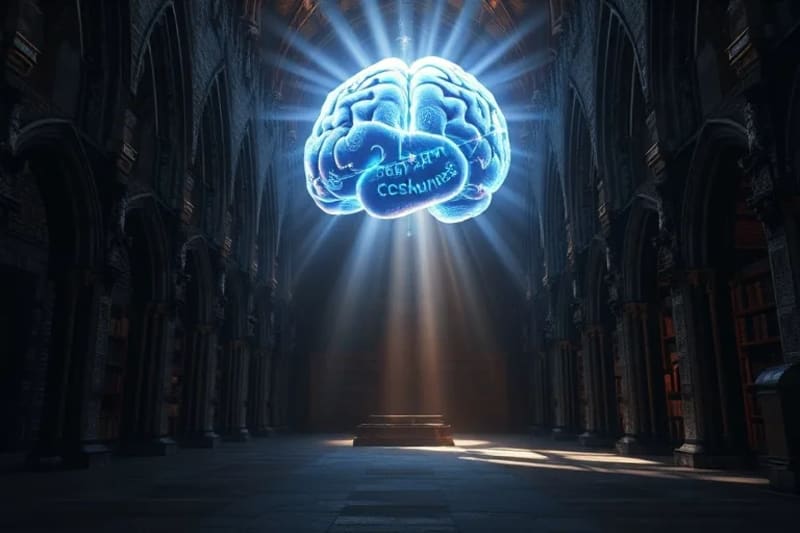 Cerebro de circuitos y textos antiguos