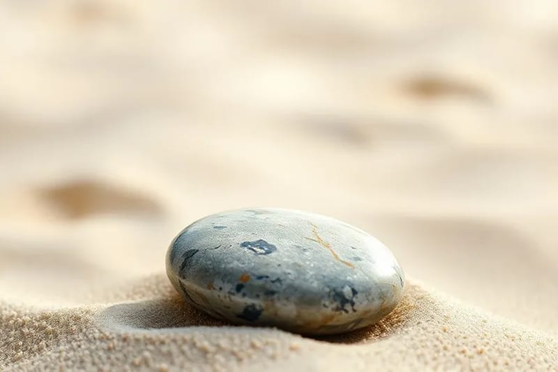 Composición abstracta de formas geométricas interconectadas que representan la unidad y la diversidad, con un aura de calma.