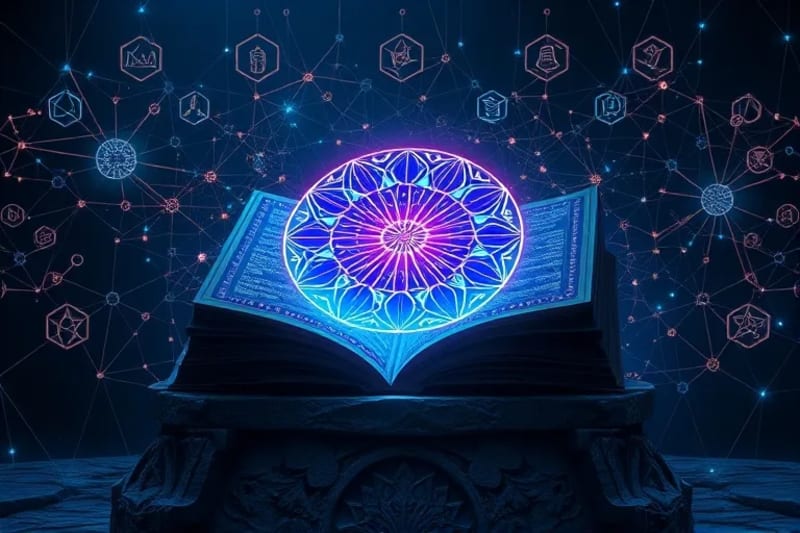 Redes neuronales y flujos de datos con geometría sagrada