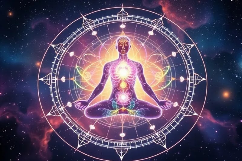 Chakras y patrones botánicos