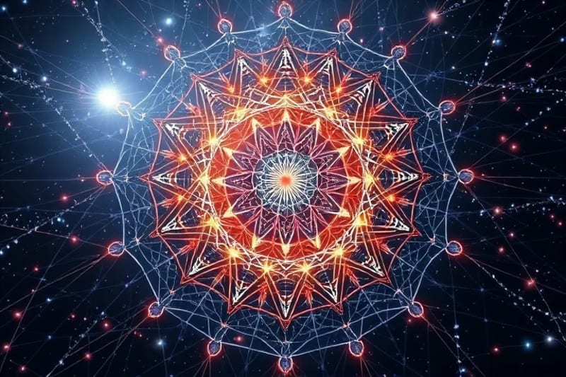 Abstract network with holographic dream scenarios