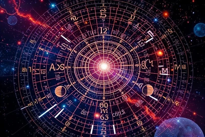 Representación abstracta de la evolución de la conciencia humana a través del tiempo