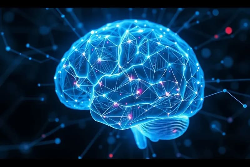Abstract neural pathways integrated into architectural design