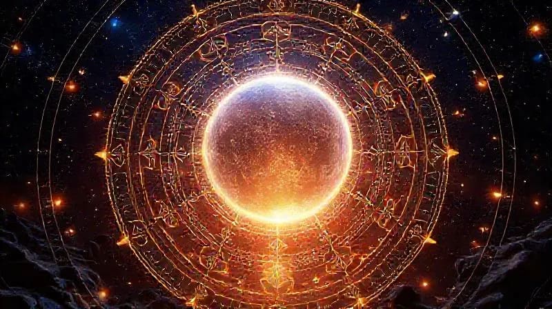 Representación abstracta de la evolución del alma y el propósito