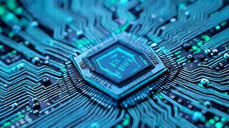 Interfaz futurista con patrones de ondas cerebrales y barrera digital de protección