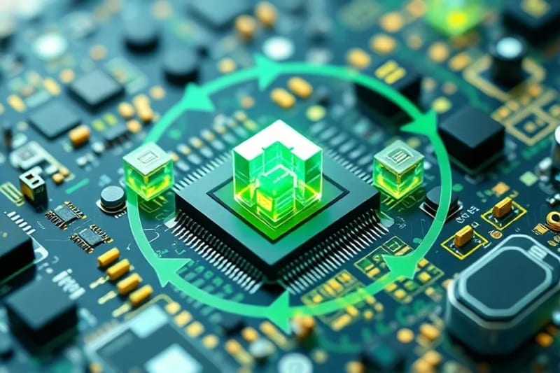 Infografía de trazabilidad de productos con blockchain