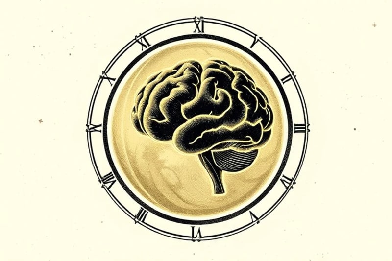 3D render of a stylized, glowing AI brain interface surrounded by a transparent protective shield, with ethically-coded data packets flowing, symbolizing responsible AI in predictive practices.