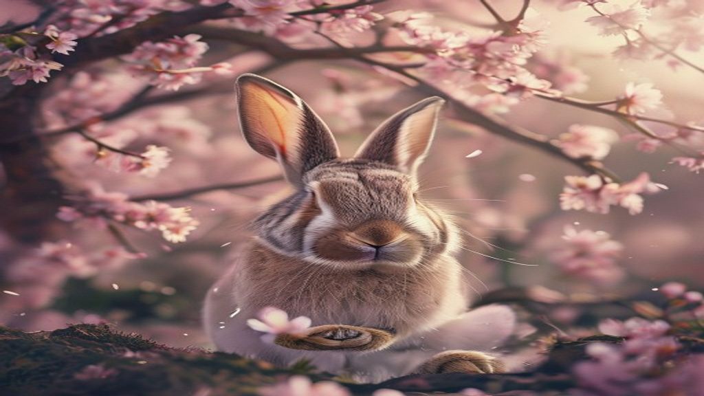 An abstract watercolor painting depicting gentle, flowing lines and soft, blending colors, evoking a sense of tranquility, diplomacy, and inner harmony, with subtle hints of nature.