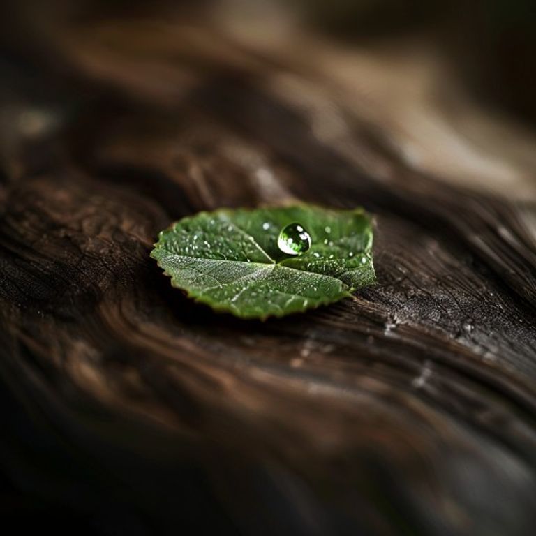 Detalle macro de brotes verdes emergiendo de la tierra, simbolizando el elemento Madera y su conexión con el crecimiento, la renovación y la vitalidad.