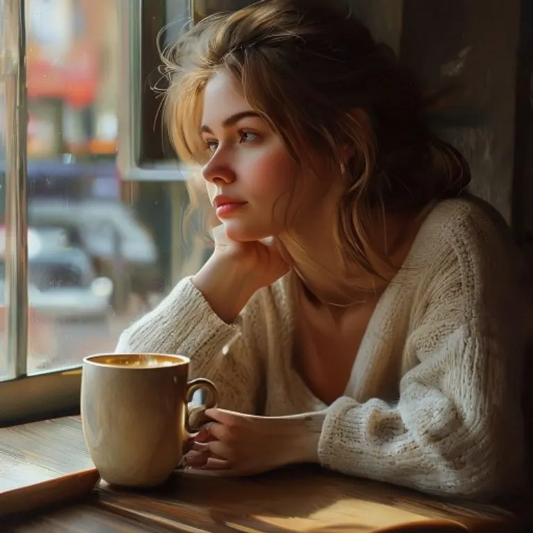 Mujer reflexionando sobre sus relaciones personales y compatibilidad astrológica