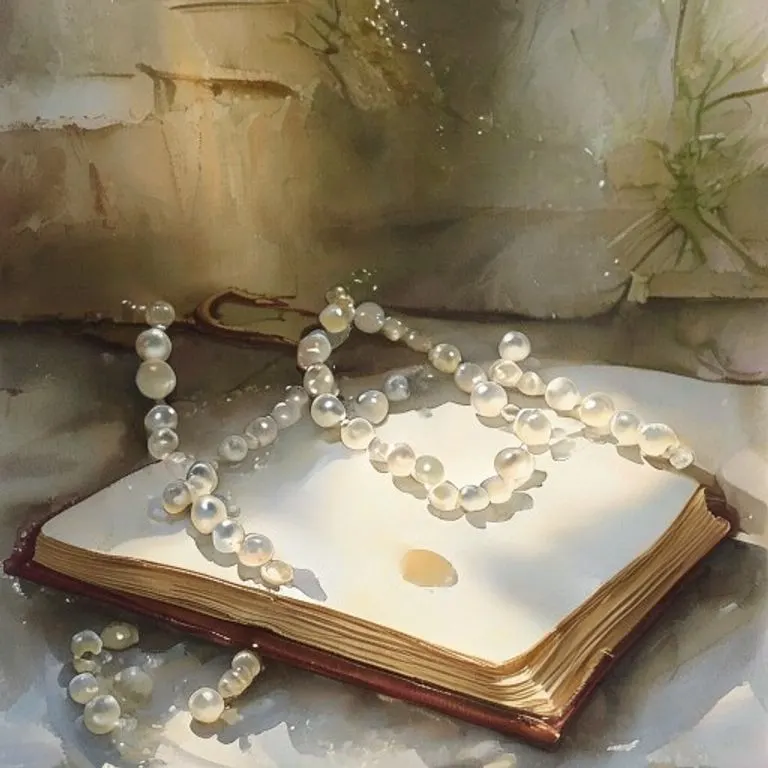 Rosario y libro de oraciones sobre una superficie de madera, evocando la devoción personal y la meditación.