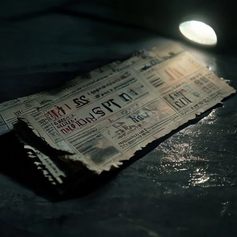 A vintage 'This Is It' concert ticket and old newspaper clippings, symbolizing the media impact and historical context of Michael Jackson's final concert series.