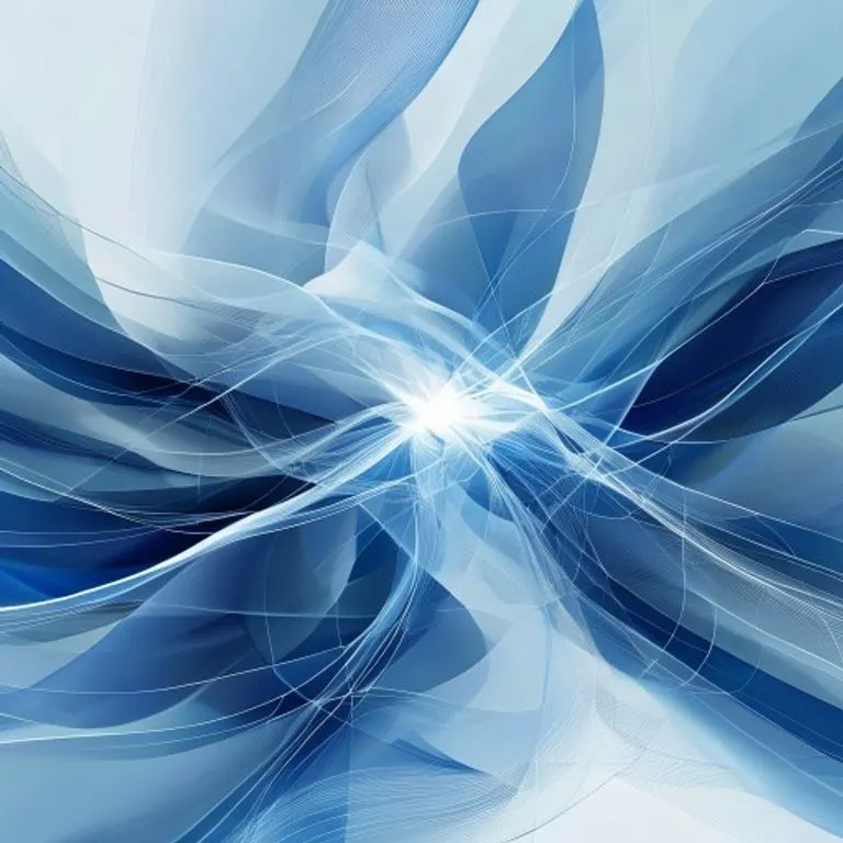 Ilustración digital abstracta de líneas fluidas azules y grises que representan corrientes y marcos legales, convergiendo en un punto central brillante que simboliza un acuerdo.