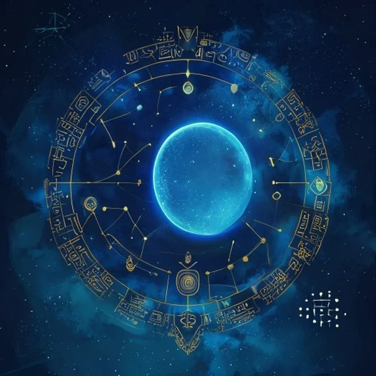 Símbolos Guaraníes de la Luna y la Noche