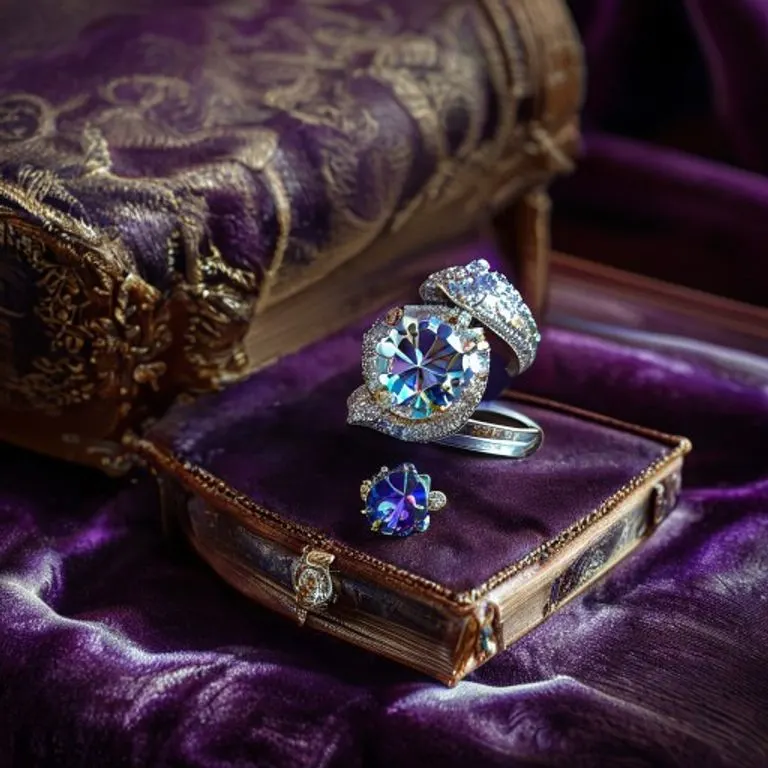 A close-up of a shimmering diamond necklace, reflecting light, symbolizing Elizabeth Taylor's love for exquisite jewelry and her opulent lifestyle.