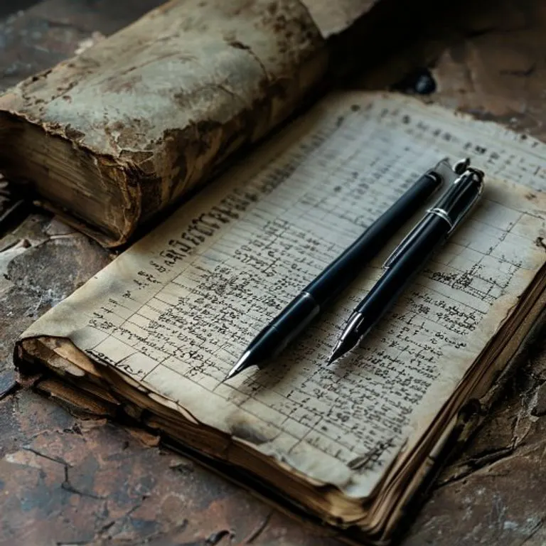Fotografía de bodegón de un libro de contabilidad antiguo junto a una tablet moderna, simbolizando la coexistencia de tradición y tecnología.