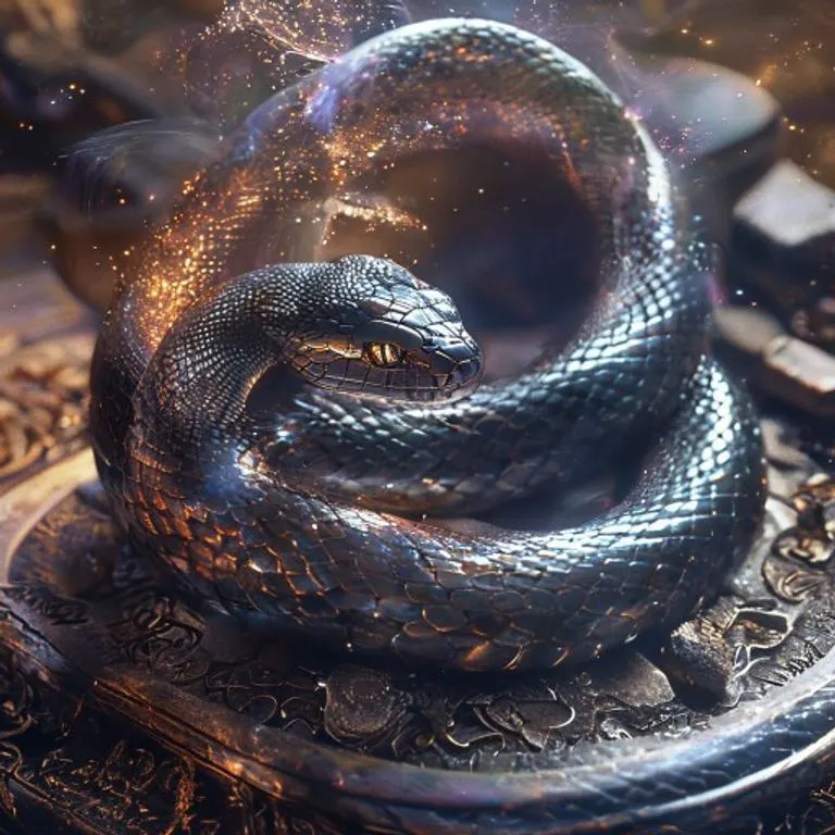 Arte conceptual de un prisma de cristal fragmentado que refracta la luz estelar en trece haces distintos, uno más ancho, proyectando sombras intrincadas sobre una superficie oscura, simbolizando la redefinición del zodiaco.