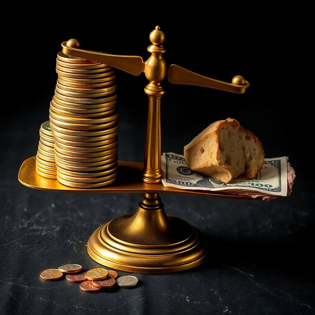 Ilustración digital 3D de una red de líneas luminosas interconectadas que representan flujos económicos globales, simbolizando el impacto de las políticas de intervención.