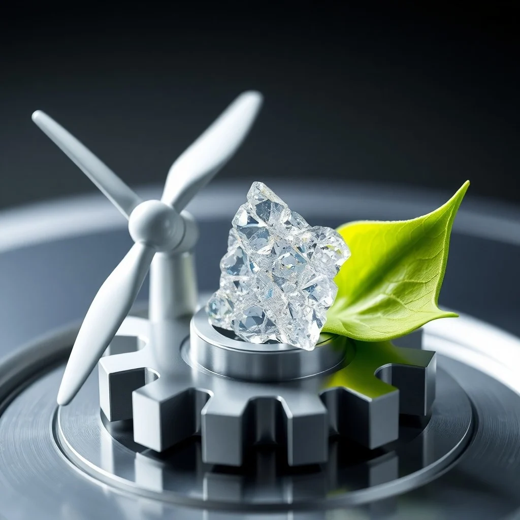 Representación 3D de una tubería industrial con un flujo de energía limpia azul brillante, contrastando con flujos de combustibles fósiles naranjas apagados, simbolizando el cambio tecnológico.