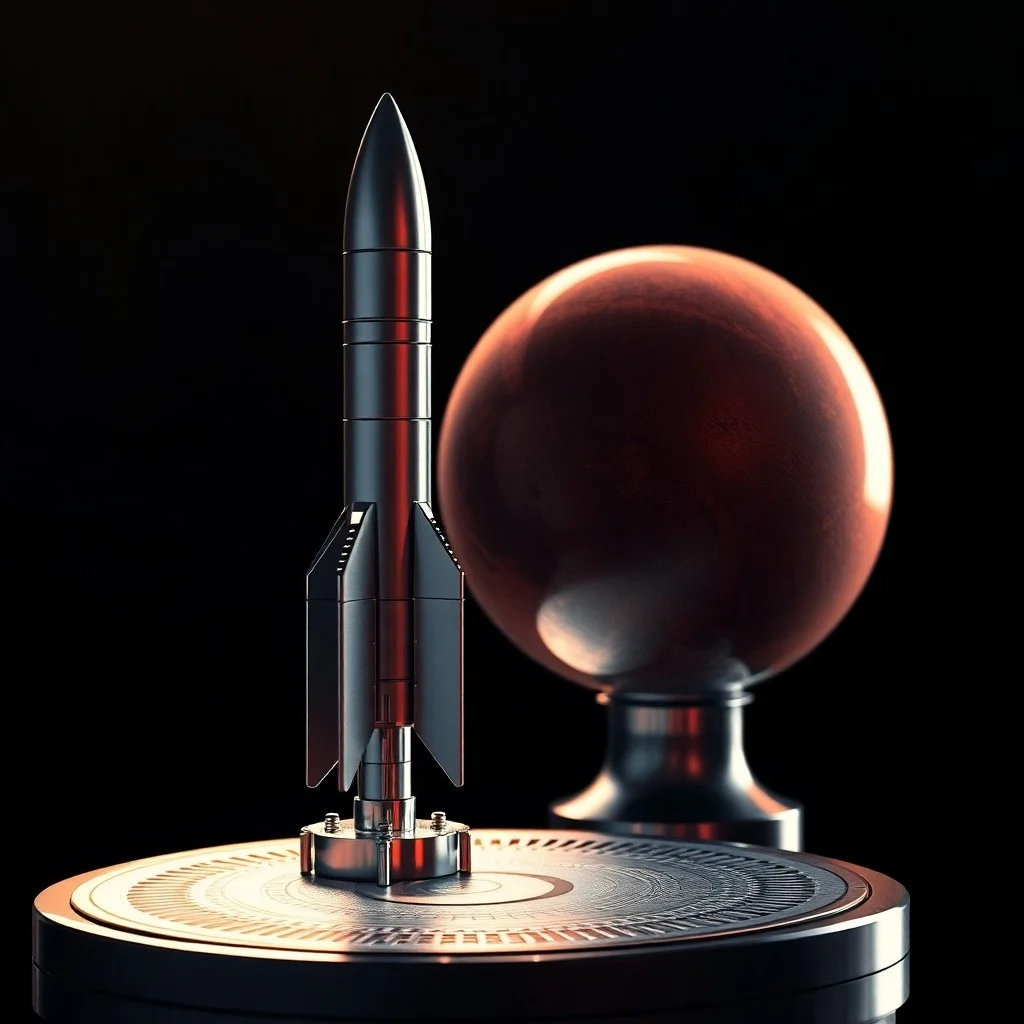 Representación conceptual de un satélite orbitando la Tierra, con flujos de datos y constelaciones interconectadas.