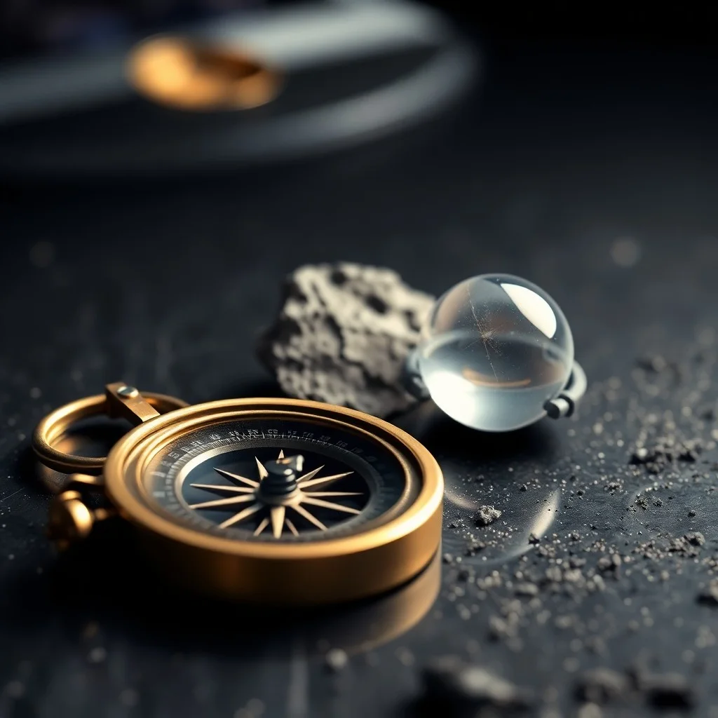 Render 3D de un rover Perseverance explorando la superficie de Marte