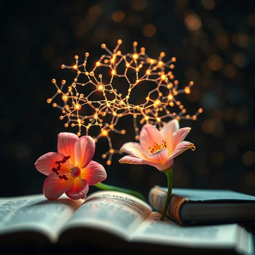 Cuenco de meditación y diario de gratitud en luz suave