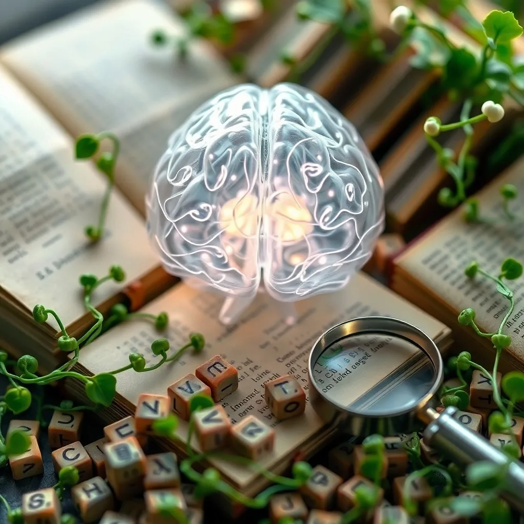 Representación 3D de conexiones sinápticas activas, simbolizando la mejora de la función cognitiva y la plasticidad cerebral.