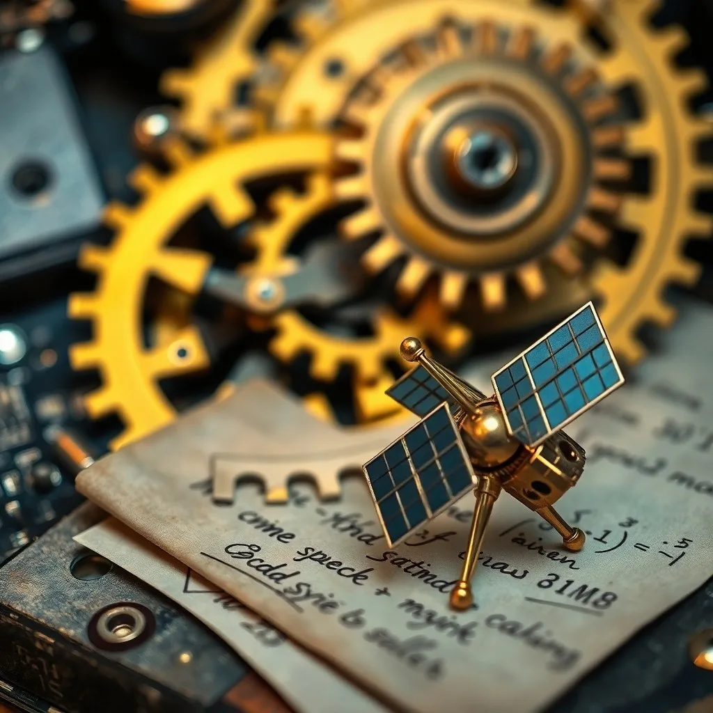 Engranajes de latón de una máquina analítica, simbolizando los inicios de la computación y el ingenio de la pionera de la programación.