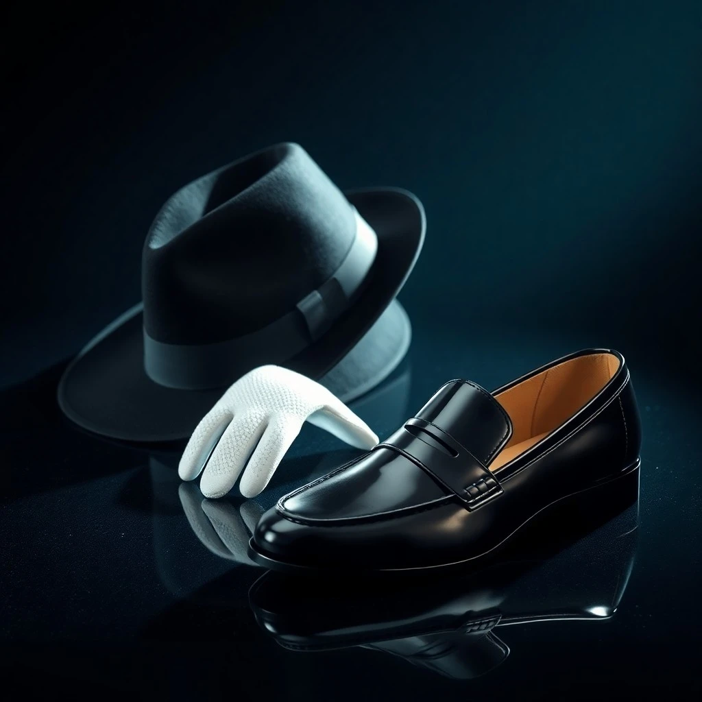 Una representación isométrica en 3D de un zapato especializado con una ranura visible en el talón, mostrando el mecanismo de anclaje al suelo, con un diseño técnico y futurista.