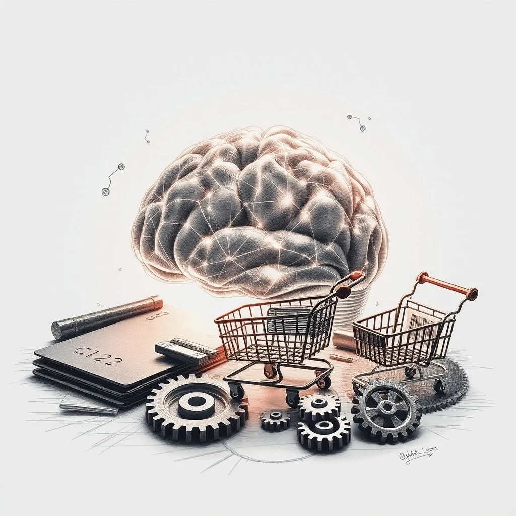 Primer plano de un equipo de electroencefalografía (EEG) con cables y sensores, sobre una mesa de laboratorio, con gráficos de actividad cerebral en una pantalla.