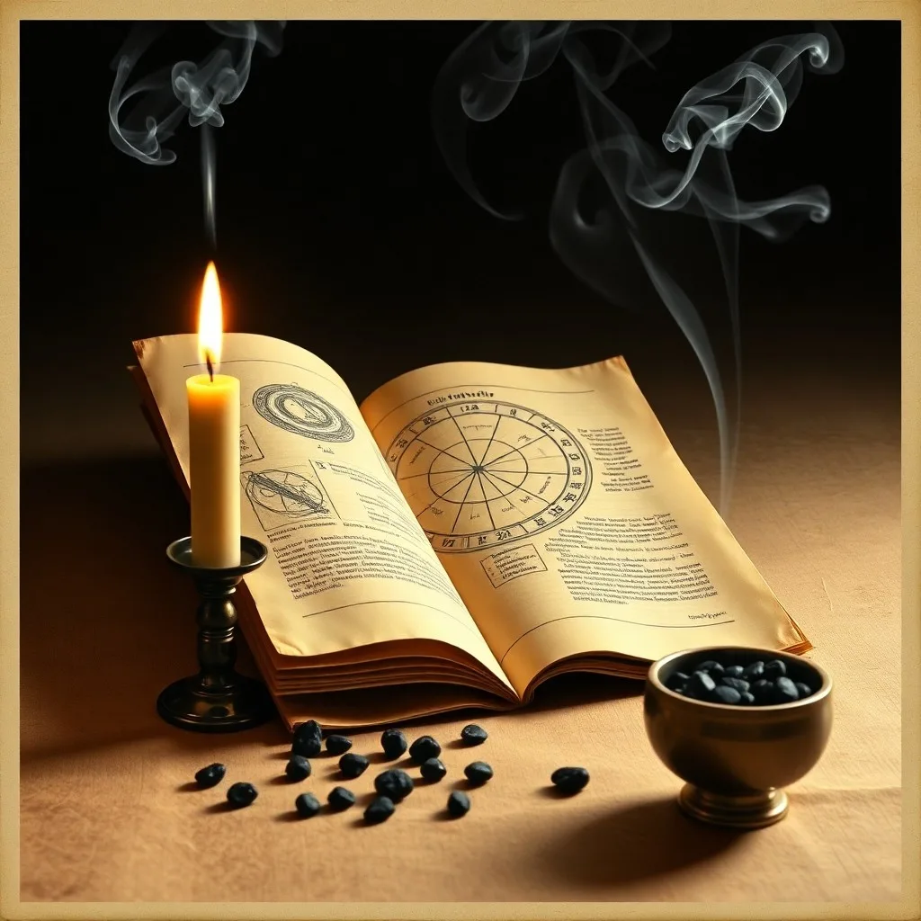 Abstract depiction of focused spiritual energy