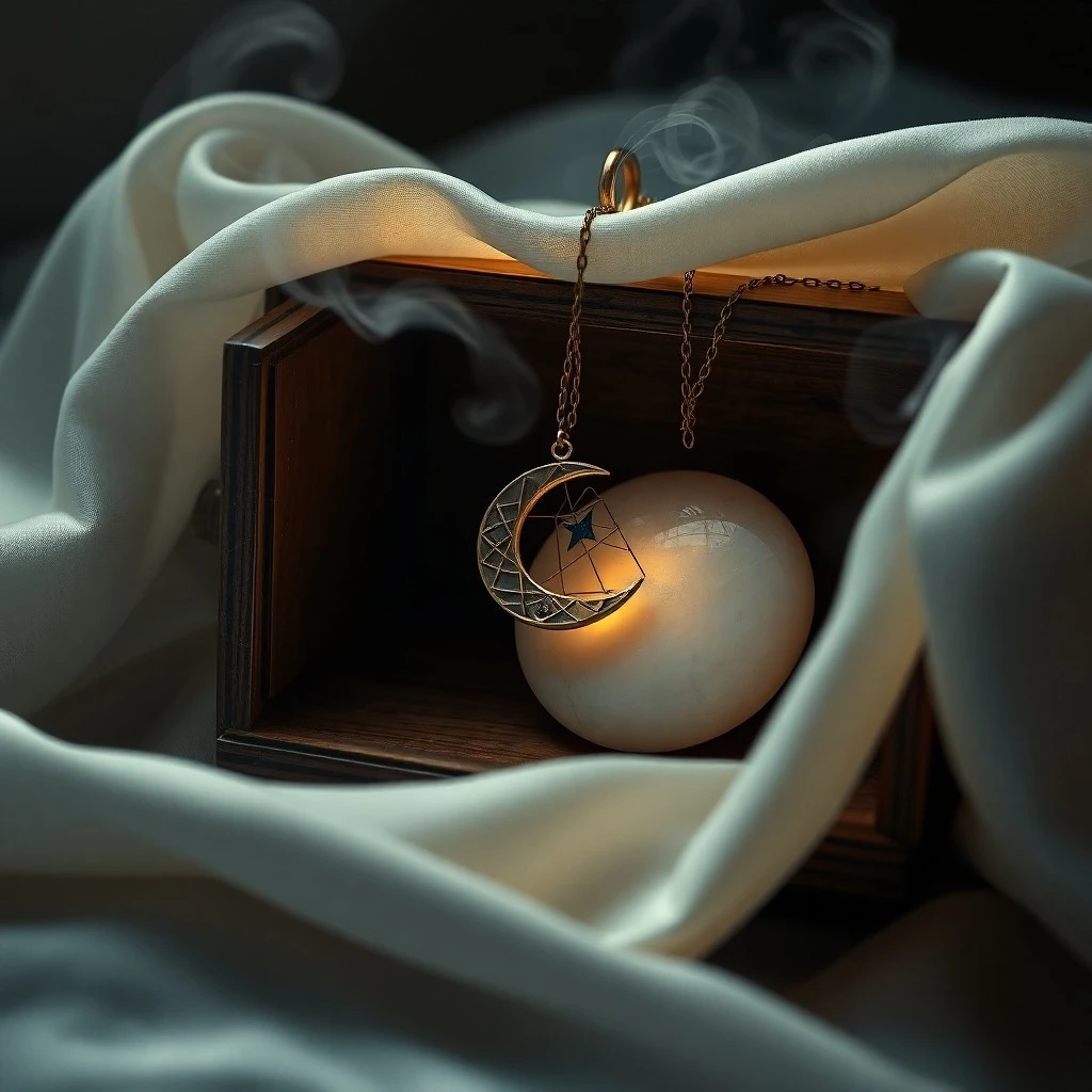 Abstract conceptual art of intertwined translucent ribbons, symbolizing emotional flow and inner self.