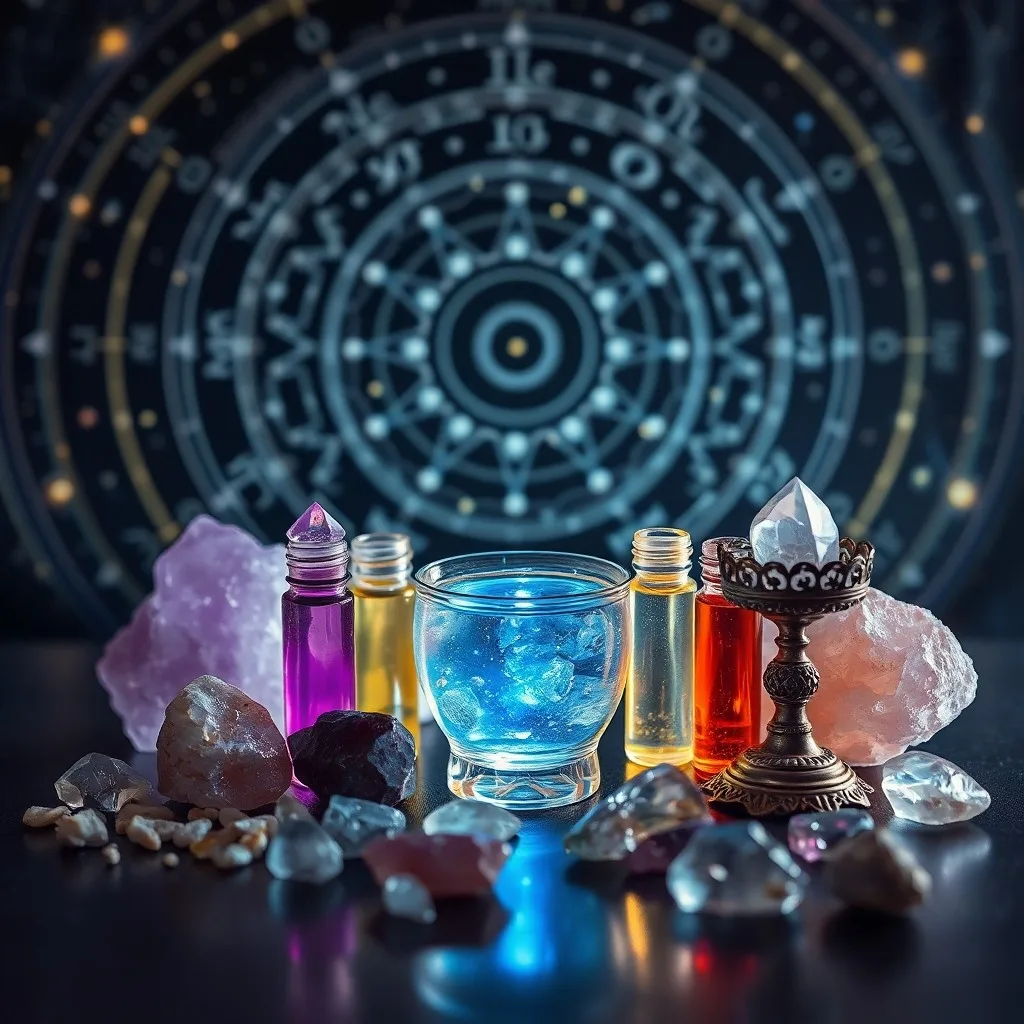 Pintura abstracta de acuarela que muestra una silueta humana con puntos de energía luminosos en los chakras, rodeada de una aura mística.