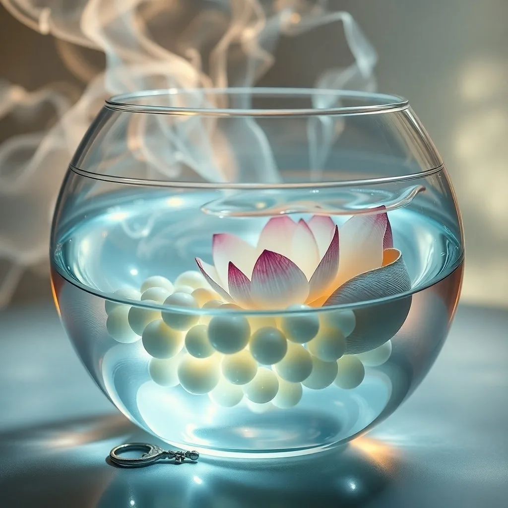 Pintura digital surrealista de una mano translúcida tocando una nebulosa de colores y estrellas, simbolizando la intuición.