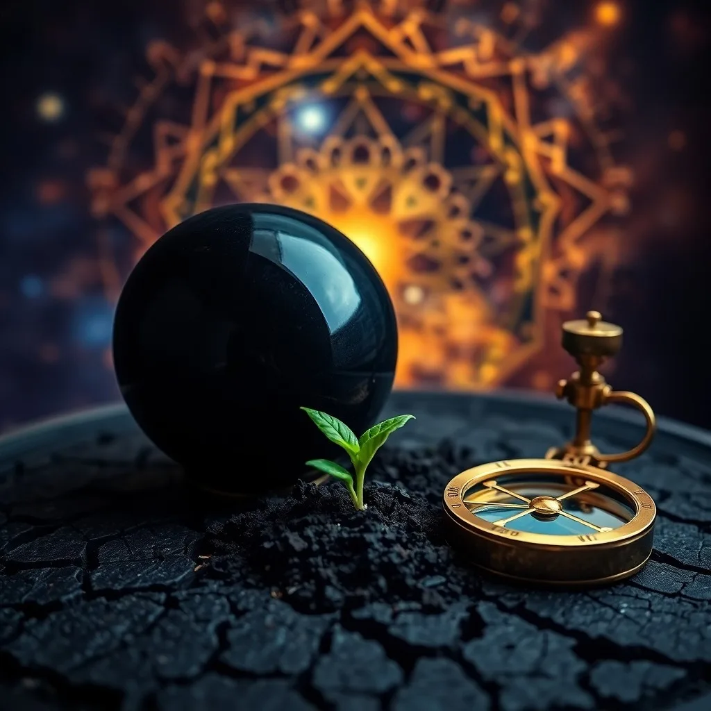 Mecanismo de reloj intrincado con engranajes girando, uno de ellos alineándose con un nuevo camino brillante, simbolizando la reconfiguración y nuevos inicios.