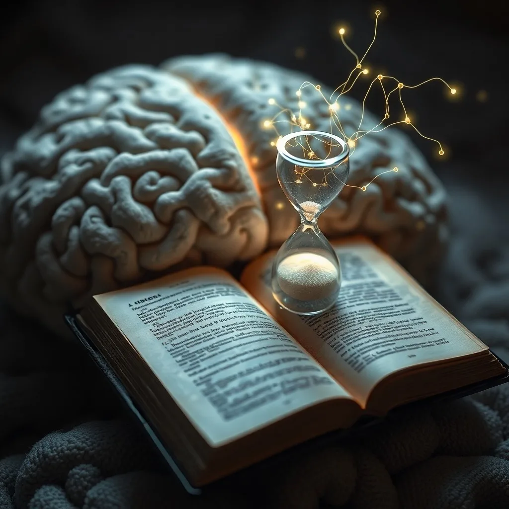 Fotografía de bodegón de un escritorio de madera al amanecer con libros abiertos, té y gafas de lectura, simbolizando el estudio y el descanso.