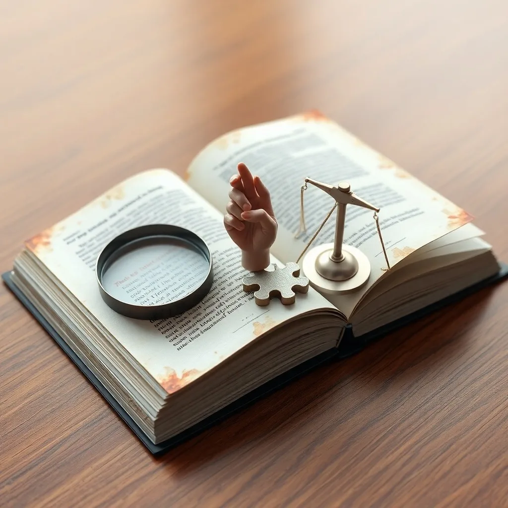 Stack of medical and legal documents on a table with spectacles, representing the detailed process of disability assessment.
