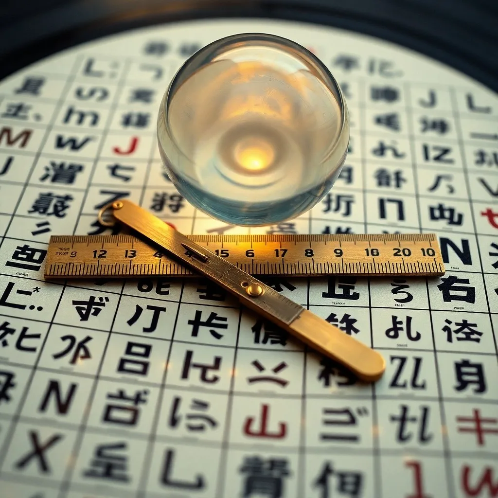 Abstract representation of linguistic evolution, with fragmented text and symbols merging and diverging, symbolizing the complex and often irregular development of language orthography.