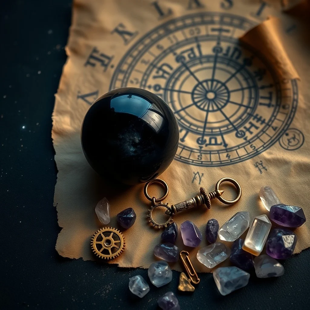 Still life photograph of ancient numerical symbols carved into a weathered stone tablet, representing numerical wisdom.