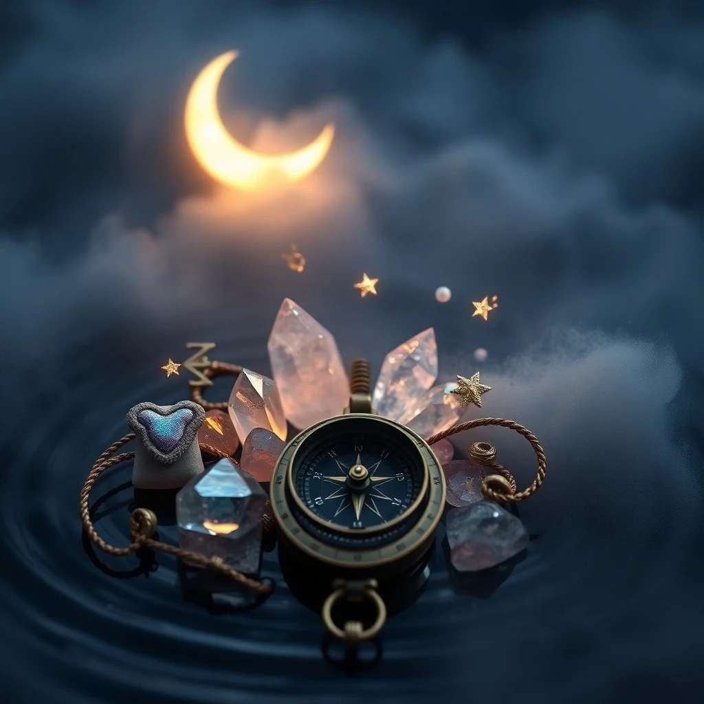 Reloj celestial con símbolos zodiacales y la Luna moviéndose entre ellos