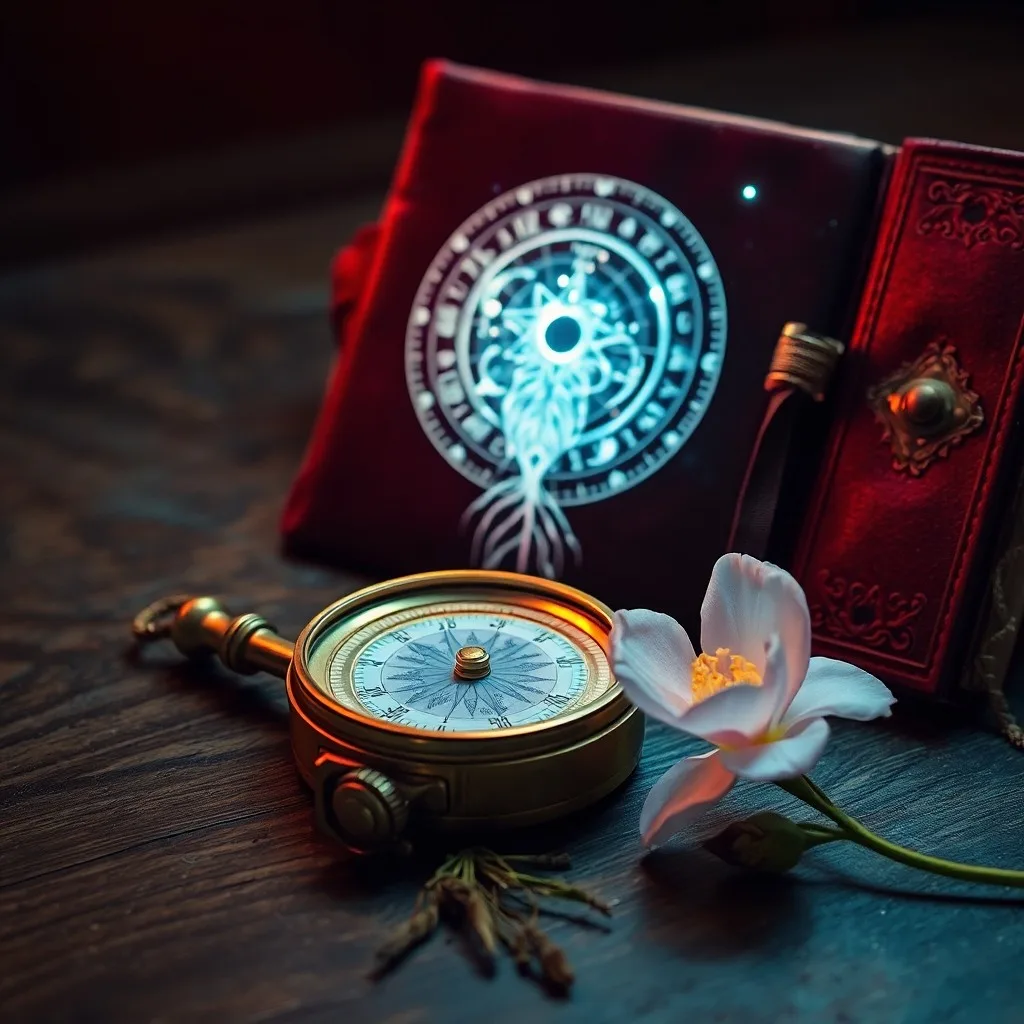 Cinematic still life of an antique brass astrolabe on velvet, surrounded by celestial symbols and subtle planetary glyphs, symbolizing planetary influence.