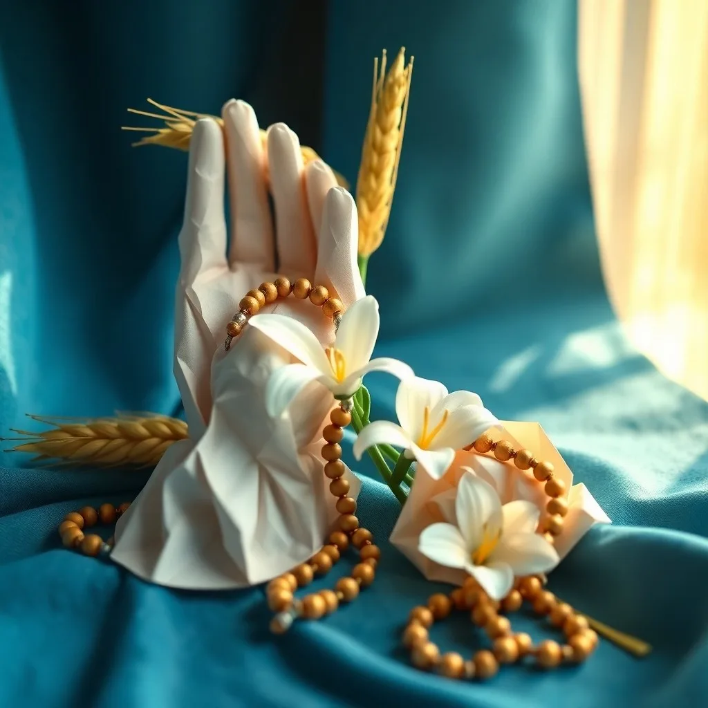 Diario abierto con escritura a mano y una pluma, simbolizando la reflexión y el registro de bendiciones diarias.