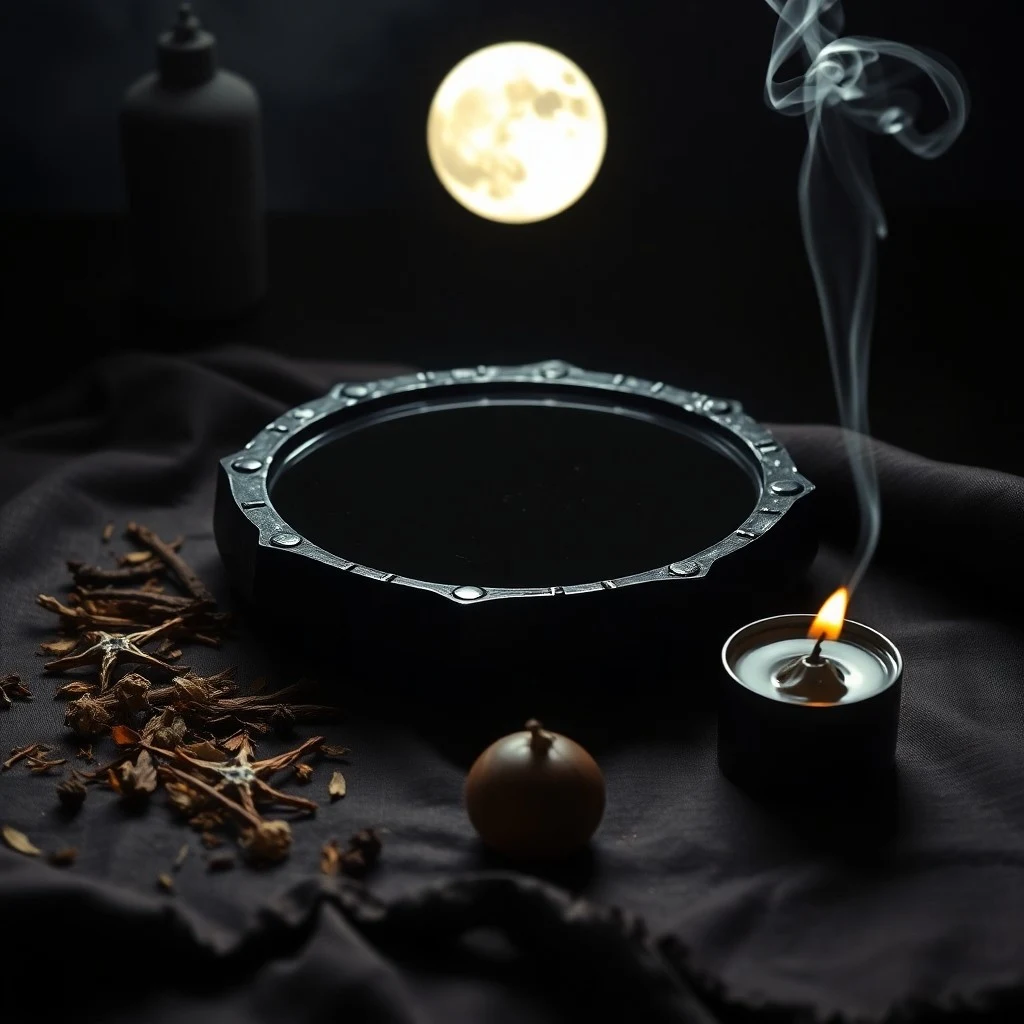 Delicada tela de araña con gotas de rocío entre ramas desnudas bajo un cielo nocturno sin estrellas.