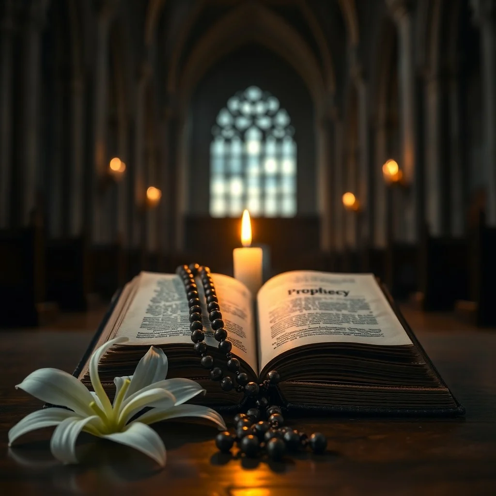 Biblia abierta con luz etérea, simbolizando la fe como fundamento de la esperanza.