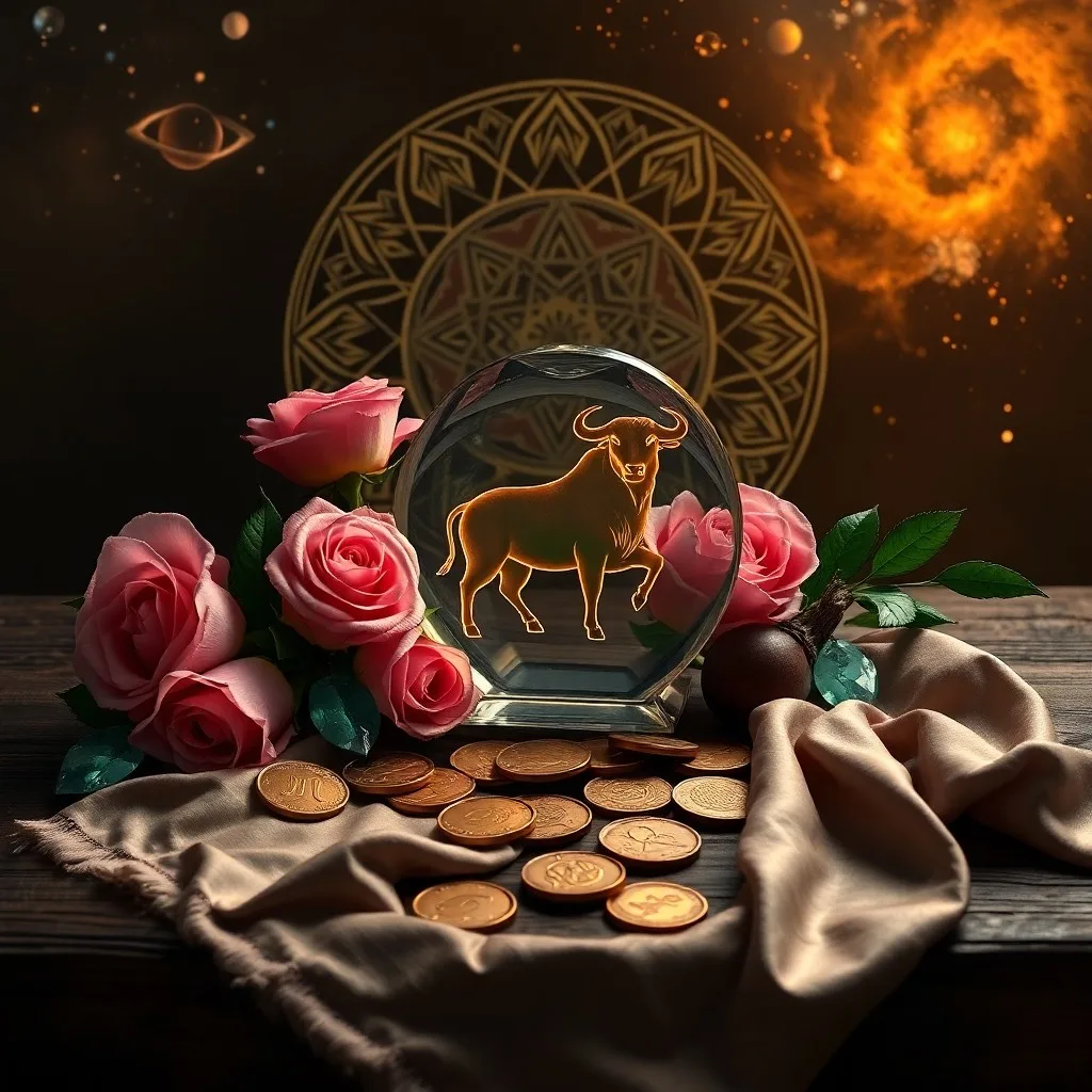 Ilustración 3D de tronco de árbol con raíces y locket dorado