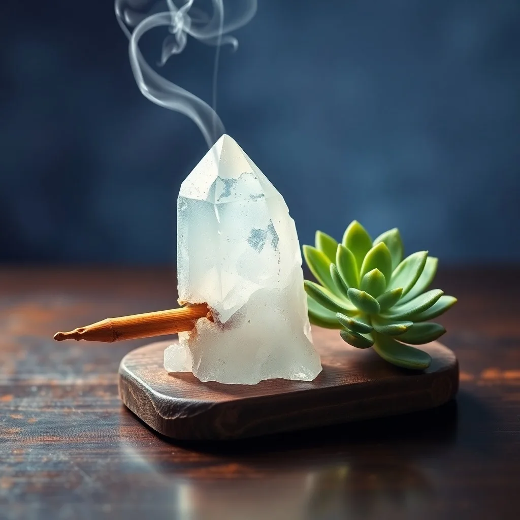 Representación 3D abstracta del flujo de Chi y los cinco elementos del Feng Shui en un espacio armonizado