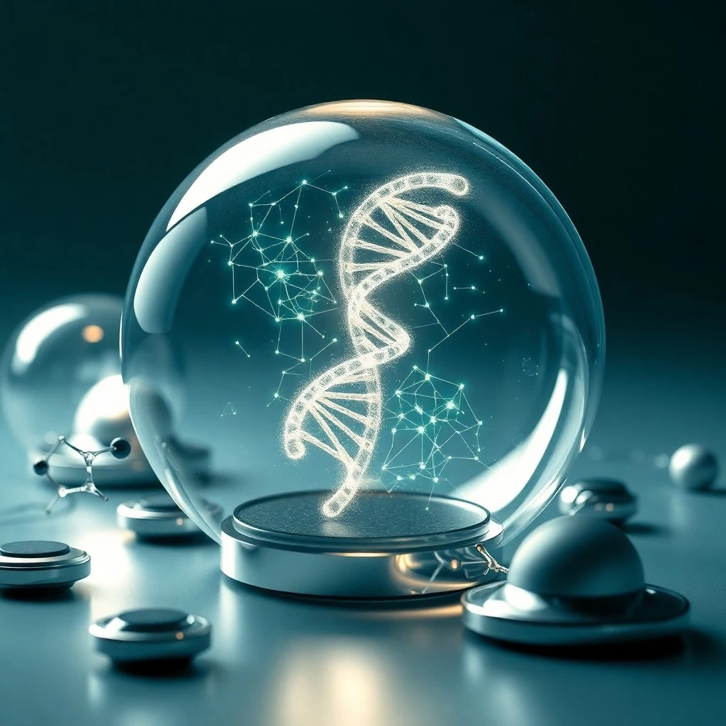 Interfaz de monitoreo médico futurista mostrando datos en tiempo real, con gráficos y hologramas, simbolizando la integración de la IA en la salud predictiva.